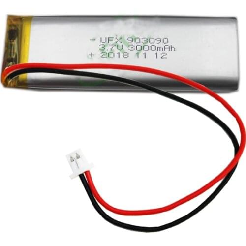 Polymer battery 903090 3.7V 3000mAh Bluetooth speaker Air purifier handheld beauty instrument