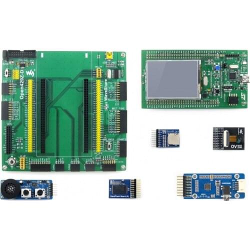 STM32F429I-DISCO and Expansion Board +7 Modules Kits STM32F429I STM32 Cortex M4 Development Board # Open429Z-D Package A