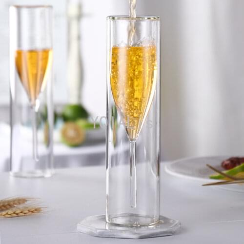 YQIALis Double Wall Glass Cups