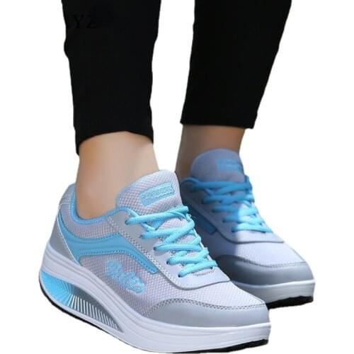 2020 New Summer Zapato Woman Breathable Mesh Zapatillas Shoes For Women Sneakers Casual Shoes Flats EUR Size 35-42