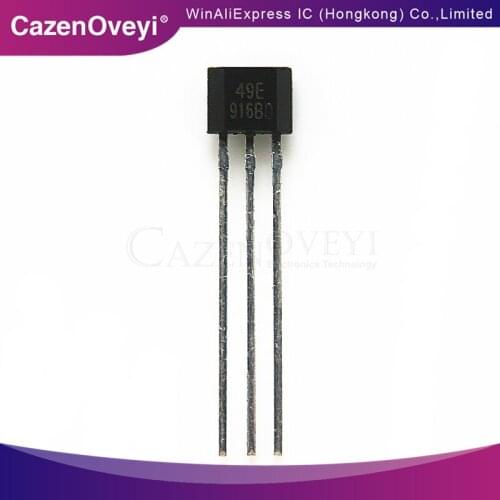 10pcs/lot SS49E 49E Hall element OH49E Hall sensor Hall Effect Sensor In Stock