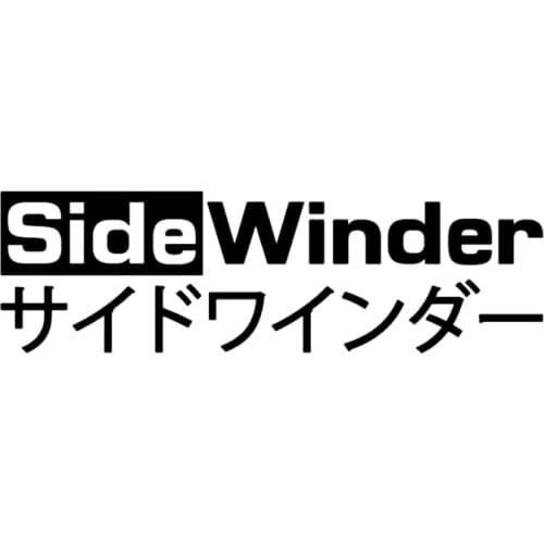 16*4.8cm Sidewinder drifting racing team decal vinyl sticker Car Stying Decoration Personality Car Creative Stickers Jdm