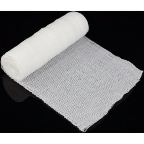 5 Pcs Heath Care Wound Bandages Elastic Adhesive Stretch Bondage By The Roll Clean Medical Hemostatic Brace Bandage 4 Sizes