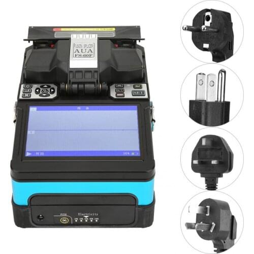 AC 100-240V Automatic Optical Splicing Machine Fusion Splicer Machine Fiber Optical Fusing Splicer set