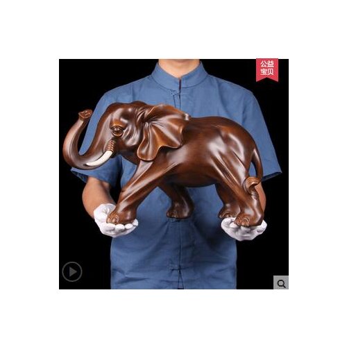 DECORATION ART WANLANG A ELEPHANT ORNAMENTS HOME FURNISHING JEWELRY CRAFTS GIFTS HOUSEWARMING OPENING OFFICE LIVING ROOM CABINET