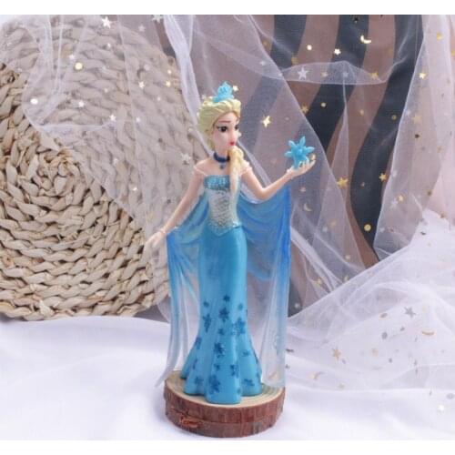 Frozen 2 Aisha Ana Figure Doll Snow White Seven Dwarfs Model Home Decoration Childrens Birthday Gifts
