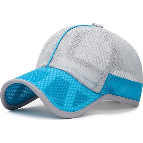 Kids Breathable Full Mesh Cap Quick Dry Cooling Baseball Hat For Summer Hot Weather Running Tennis 3-13 Year Old Boys And Girls