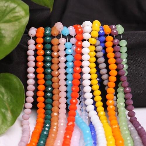 1000Pcs/Lot 5040 Glass Round Beads Chinese Beading 6MM Austrian Crystal Rondelle Loose Spacer For Diy Making Jewelry Accessories