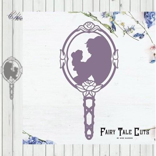 Metal Cutting Dies beauty and the Beast Stencils For DIY Scrapbooking Decorative Embossing Handcraft Die Cutting Template