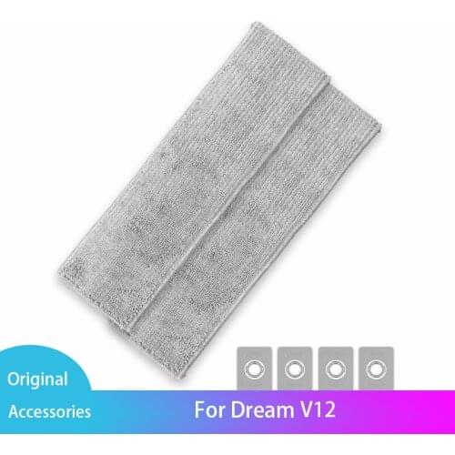 Original accessories For Dreame V12 Handheld Wireless Vacuum Cleaner Mop cloth (2 pcs)