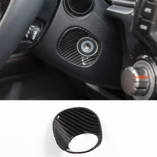 Fit For Toyota 4Runner 2010+ Car Ignition Switch Decoration Ring Sticker Interior Car Accessory