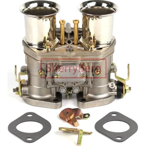 SherryBerg 40IDF 40MM Idf Carburettor Carburetor Chrome Alcohol For VW Fiat Porsche Bug Beetle Solex Weber Fajs EMPI DELLORTO
