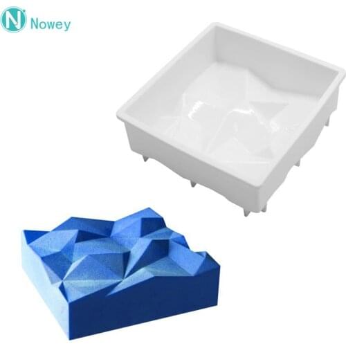 French Rock Shape Silicone Mousse Cake Mould Rock Silicone Mold French Cake Baking Mold Silicone Mold Cake Decoration Tools