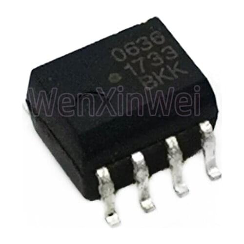 10PCS/LOT HCPL-0636-500E HCPL0636 0636 SOP8 New