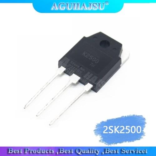 2pcs/lot 2SK2500 K2500 N-channel TO-3P original authentic
