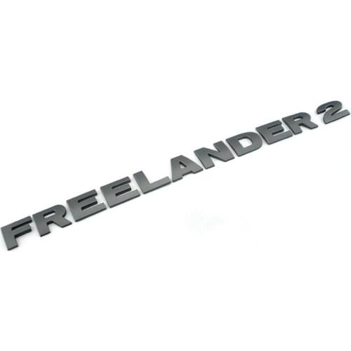 3d Sticker Car Rear Trunk Sign LR2 for Freelander 2 decor