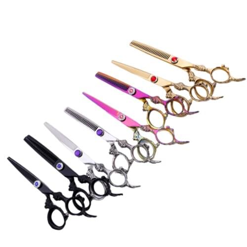 Beauty Colored Shears JP 440A Stainless Steel Professional Hairdressing Set Hair Cutting Scissors