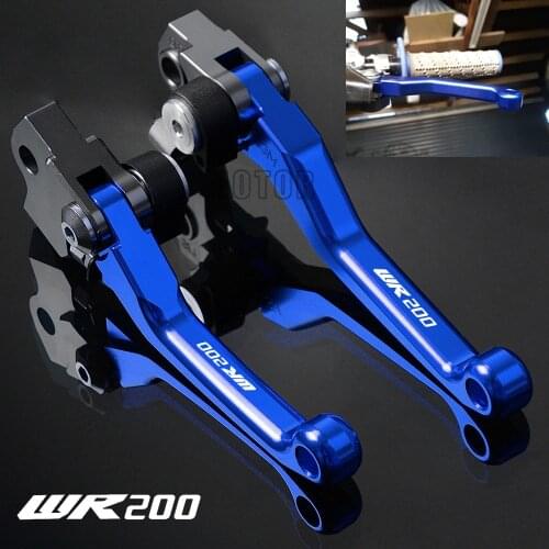For Yamaha WR200 WR 200 1992-1995 1993 1994 CNC Aluminum Motorcycle Dirtbike Dirt Pit Bike Motocross Pivot Brake Clutch Levers