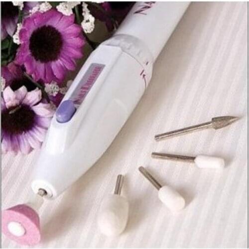 5 Bits Electric Nail Drill Machine Nail Art Equipment Pedicure Handpiece Files Carve Grinder Polisher Tool 200sets