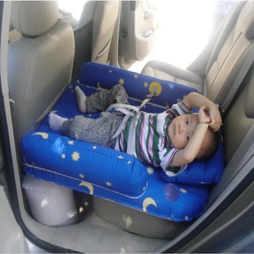 Car Air Inflatable Travel Mattress Bed Multi Functional Sofa Pillow Outdoor Camping Mat Baby inflatable bed