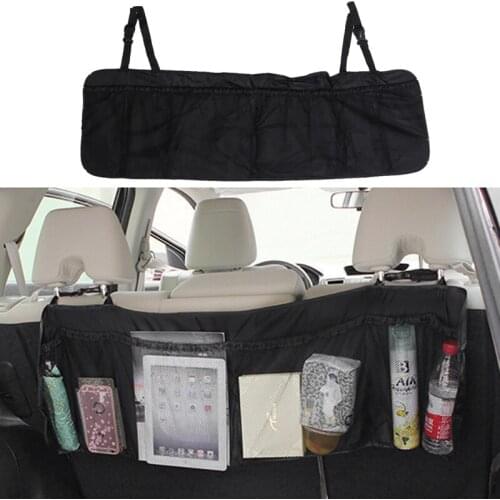 Car Seat Back Storage Bag Multi Hanging Net for granta skoda yeti lada priora kia rio k2 mazda peugeot 308
