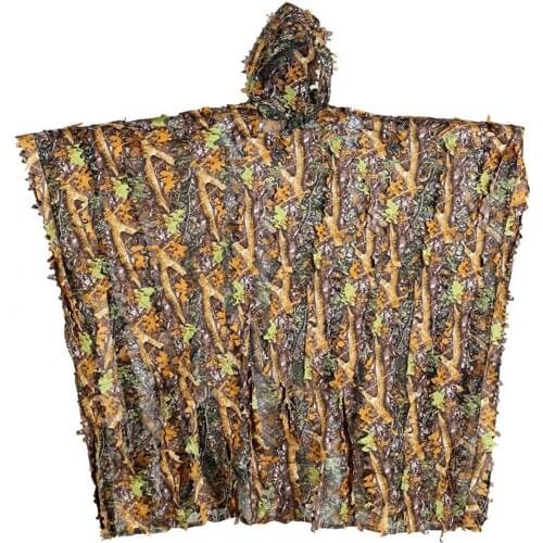 Camouflage Cloak Hunting Leaf Fishing Light Breathable Clothing 3D camouflage Suits sniper hunting clothes Stealth Suits Outdoor