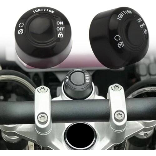 REALZION Motorcycle Engine One-key Start Stop Button Cap Protector Cover For BMW R1200GS R1250GS ADV R1250 RT R RS F750 850 F900