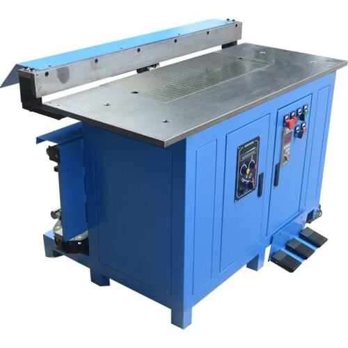 Large-scale automatic chamfering with disk mold steel plate mold base chamfering device pneumatic double beveling machine