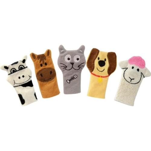 Farm Animals Finger Puppet Set