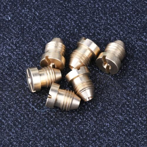 Foam Cannon Orifice Nozzle Tips Universal Replacement Brass Thread Nozzle Car Pressure Washer Nozzle Tips for Snow Foam Lance