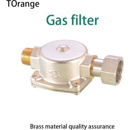 Natural Gas Liquefied Gas Gas Filter Wall-mounted Boiler Gas Water Heater High and Low Pressure Reducing Filter Valve