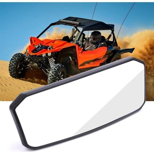 Rearview Mirror Rotatable Adjustable Rectangle Wide Application ATV Center Rear View Mirror for CAN-AM for BRP for MAVERICK X3