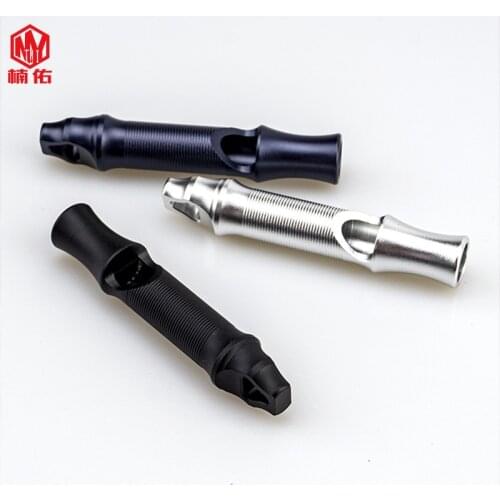 1PCS Is Used For Outdoor Survival Emergency MINI Multi-Function Rescue Whistle Portable Aluminum Alloy Whistle
