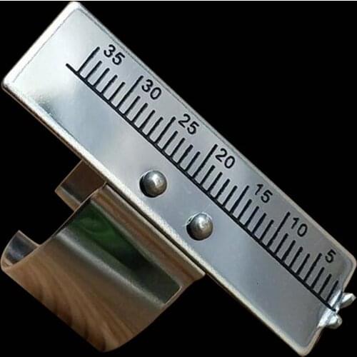1 Pcs Dental span ring Laboratory Equipment Precision Finger Ruler Gauge instrument Endo Measure Scale Endodontic Dentistry