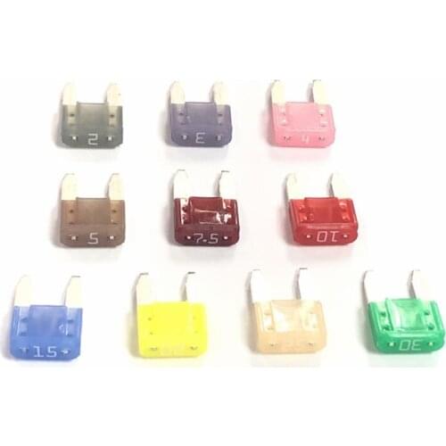 10PCS fuse 5A 10A 15A 20A 25A 30A 35A 40A