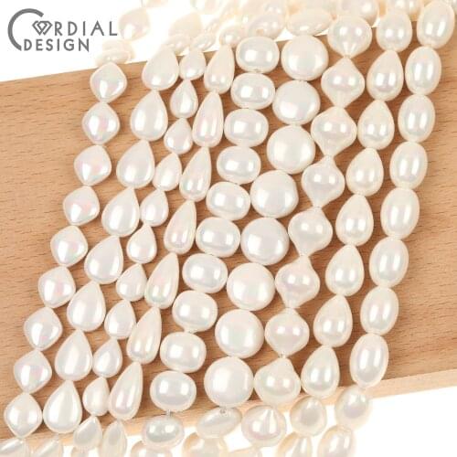 Cordial Design Jewelry Accessories/DIY Beads Making/Aurora Effect/Hand Made/Natural Shell Beads/Jewelry Findings & Components