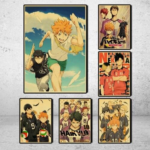 Diamond Painting 5d Japanese Cartoon Haikyuu Poster Volleyball Boy Diamond Embroidery Mosaic Art Kit Home Decoration Gift