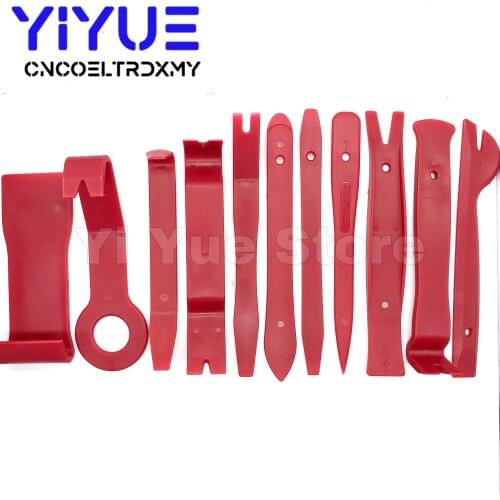 11Pcs Auto Pry Repair Kit Car Radio Panel Interior Door Clip Panel Trim Dashboard Removal Opening Tool Set DIY
