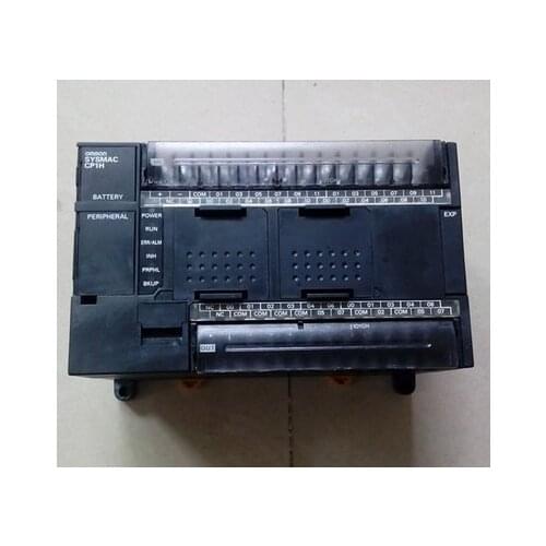 Used Original CP1L-M40DT-D CP1L PLC CPU for Omron Sysmac 40 I/O 24 DI 16 DO Transistor 24V USB