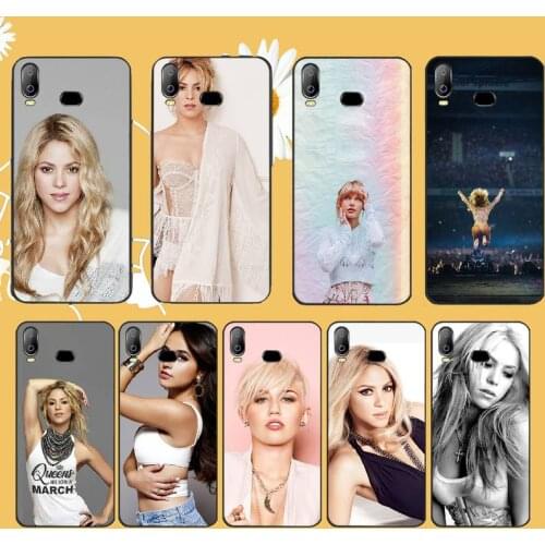 PENGHUWAN Spanish singer Shakira TPU black Phone Case Cover Hull For Samsung A10 A20 A30 A40 A50 A70 A71 A51 A6 A8 2018