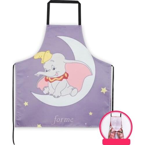 Disney Dumbo Elephant Anime Action Figures Cartoon Products Accessories Customized Bib Apron Cooking Unisex Gifts
