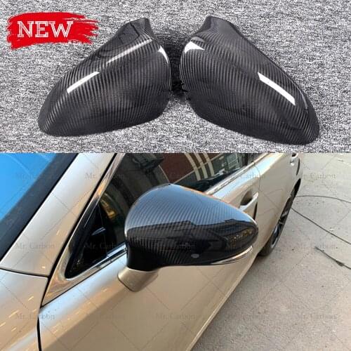 FOR LEXUS IS250 IS300 2017-2019 CARBON FIBER MIRROR COVER TRIM BODY KIT TUNING PART FOR IS250 IS300 REARVIEW MIRROR COVER RACING