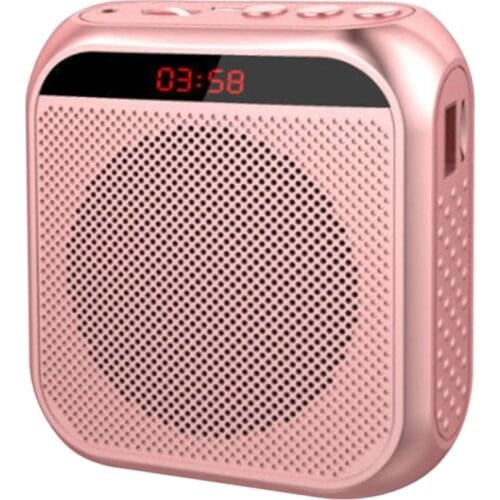 Multifunctional Loudspeaker Head Worn Microphone for Teachers to Teach Outdoor Tour Guide Portable Loudspeaker