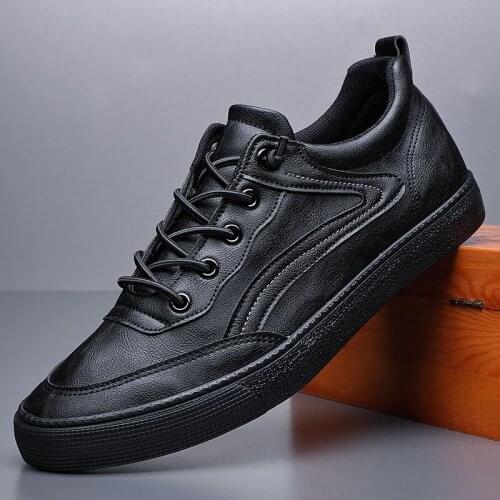 21833 Mens Vulcanized Shoes Spring/Autumn Designer Sneakers Breathable Loafers Shoes Soft Sole Comfortable Casual shoes Flats