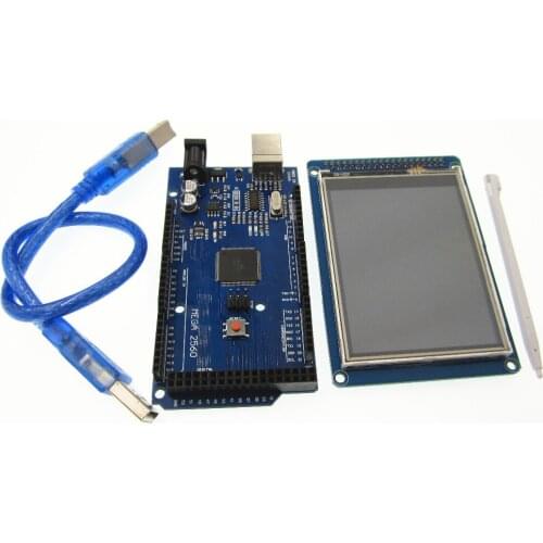 New! 3.2 inch TFT LCD screen module Ultra HD 320X480 + MEGA 2560 R3 Board with usb cable