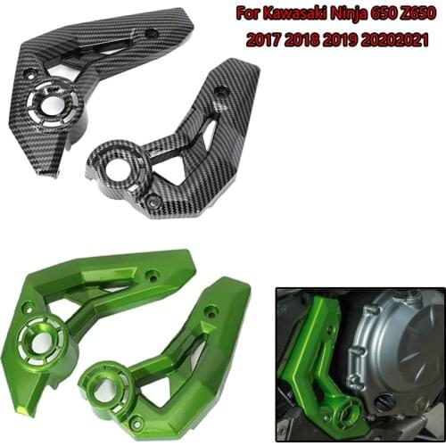 Motorcycle fairing shield frame side cover accessories for Kawasaki Ninja 650 Z650 2017 2018 2019 2020 2021