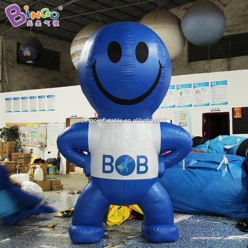 Personalized 10 feet tall inflatable smile character / 3M height inflatable-smile-balloon for decoration toys