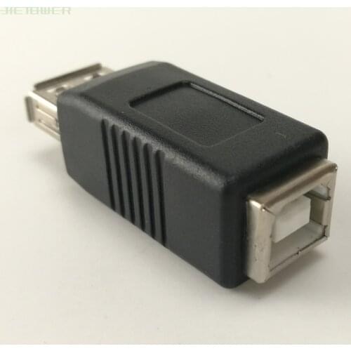 Mini Convertor Safety USB2.0 Female To Female Connector Adapter Practical Computer Cables & Connectors Accessories 300pcs/lot