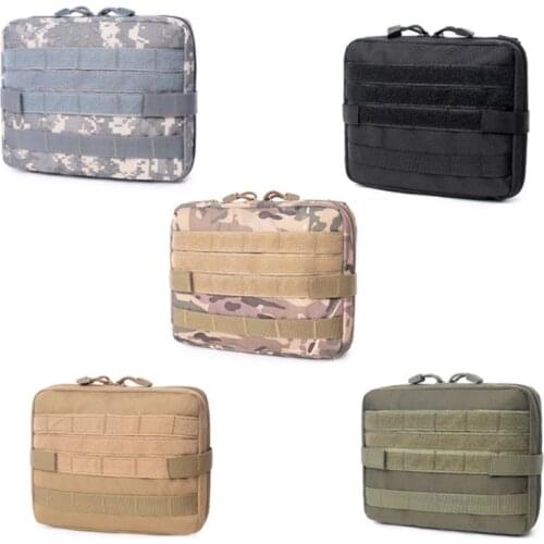 Tactics Molle Pouch Medical EMT Bag Card Pocket Pack Utility Gadget Gear Bag For Hunting Multi-tool Accessories