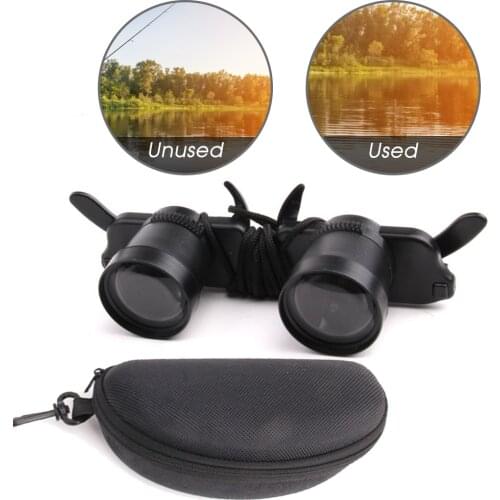 Outdoor HD Fishing Telescope Portable Zoomable Glasses Sunglasses Observed Buoy Myopia Magnifier Binoculars Optics Telescope